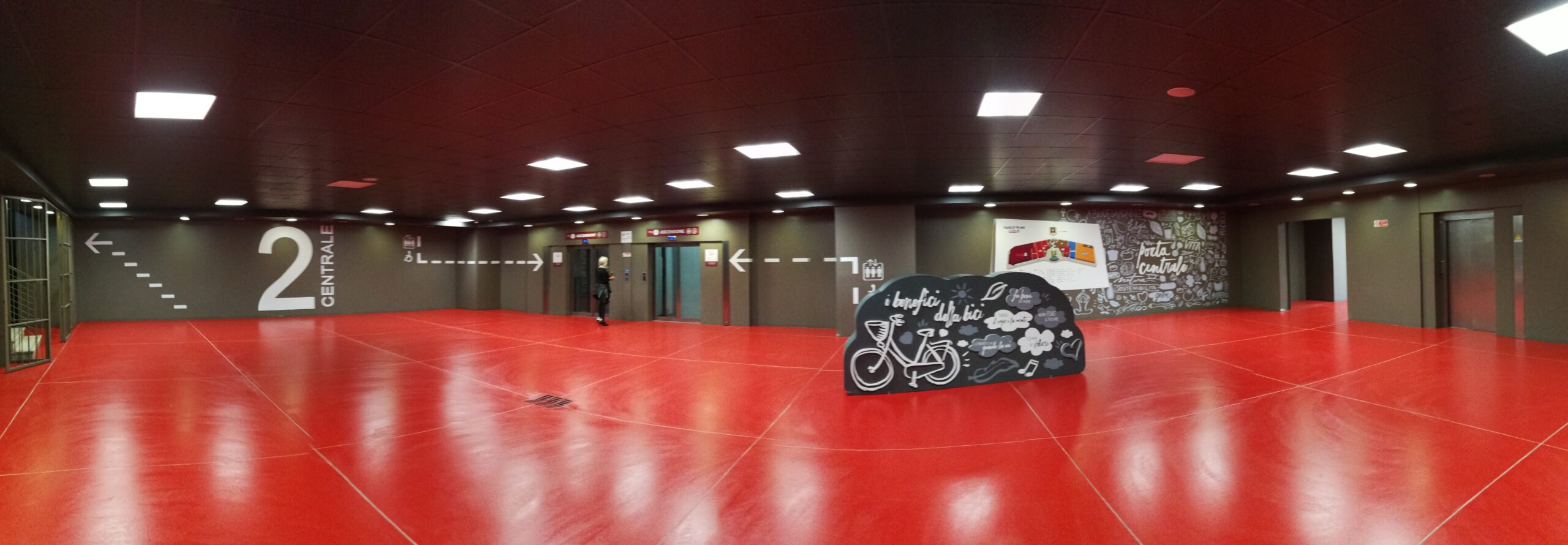 Prima Pavimentazioni in resina per il parcheggio Coop Prato