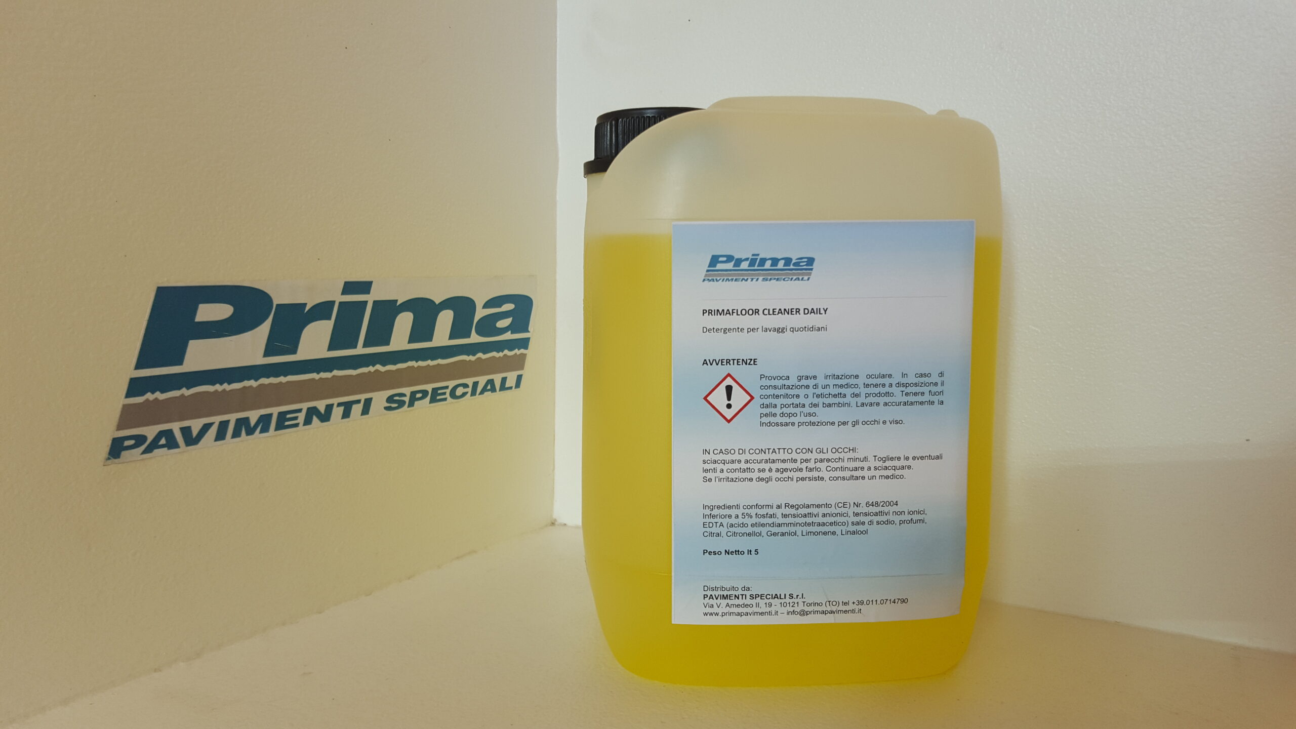 PrimaFloor Cleaner Daily - detergente professionale
