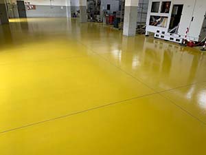 I pavimenti in resina per industria metalmeccanica