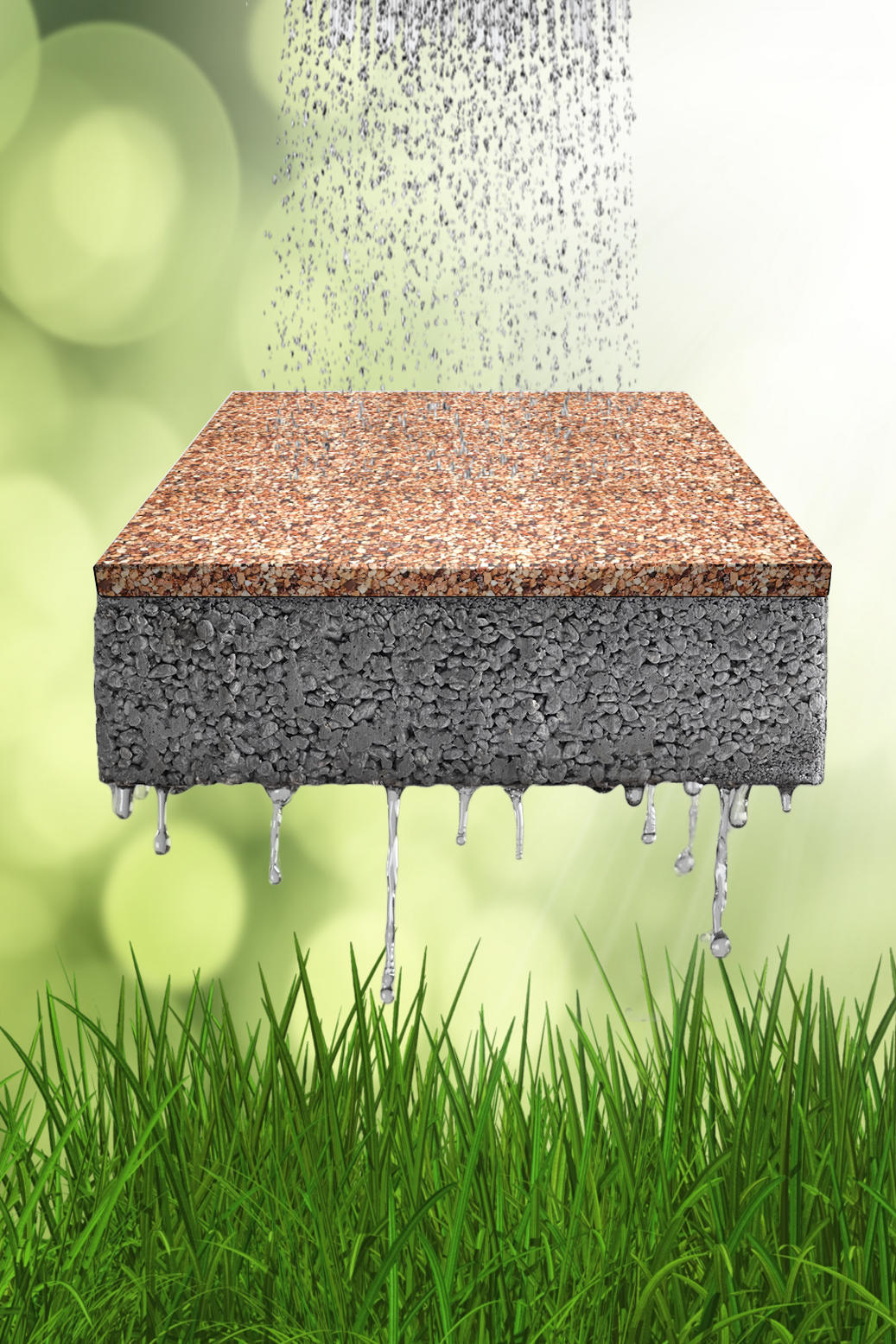 PRIMA DRAIN STONE ® LA PAVIMENTAZIONE CONTINUA PER ESTERNI DRENANTE E NATURALE