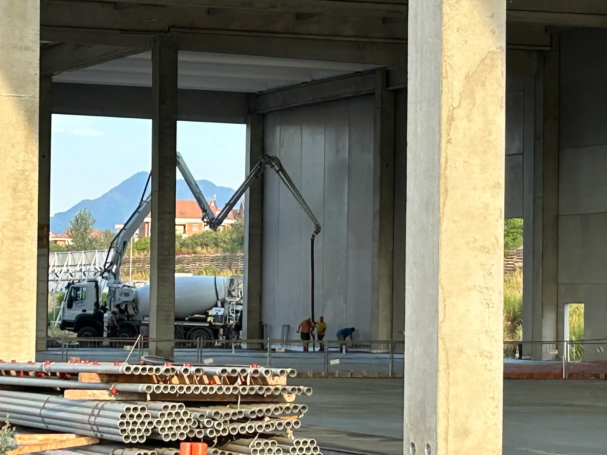 Pavimenti industriali senza giunti headquarter Gruppo Vergero Venaria TO