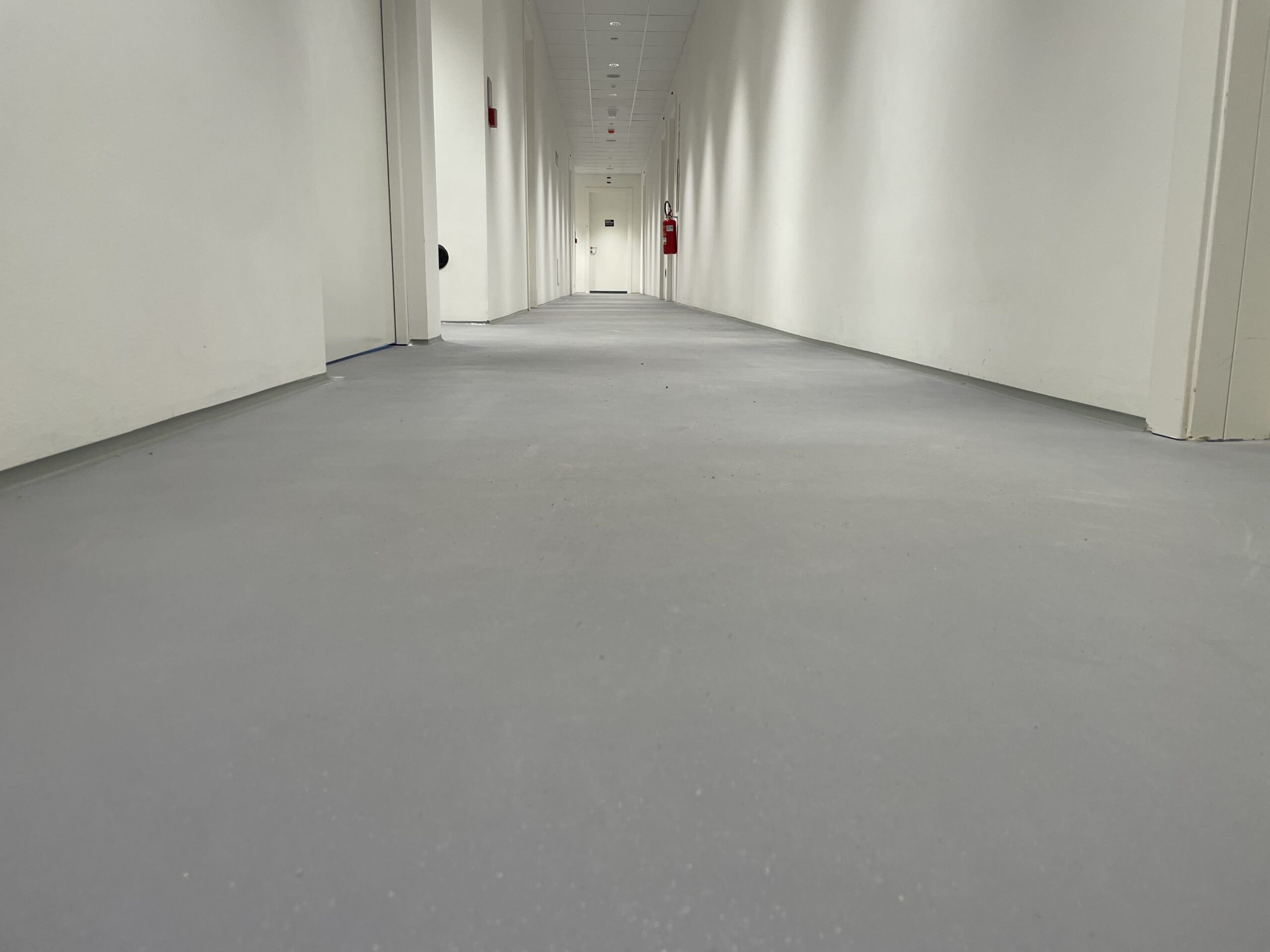 Cittadella Derthona Basket- Tortona: pavimenti in resina poliuretanica per le aree tecniche degli impianti polisportivi