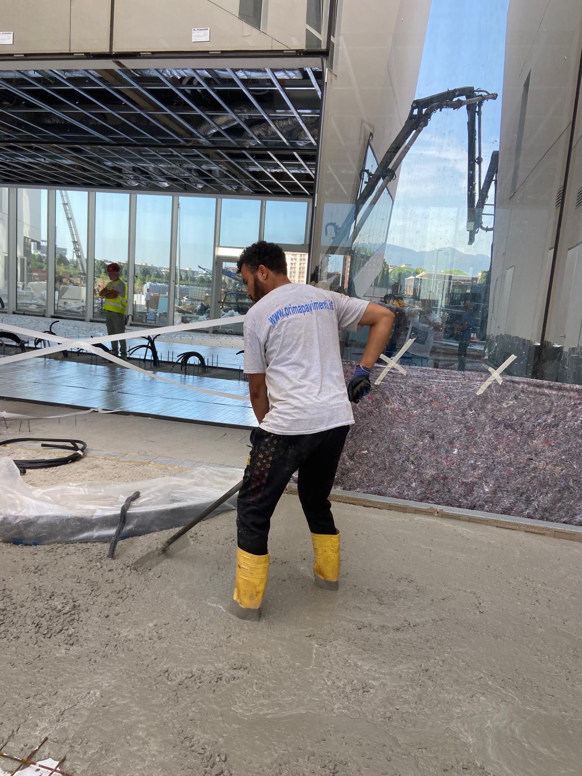 Prima Pavimenti flooring - Findomestic HQ Firenze Novoli
