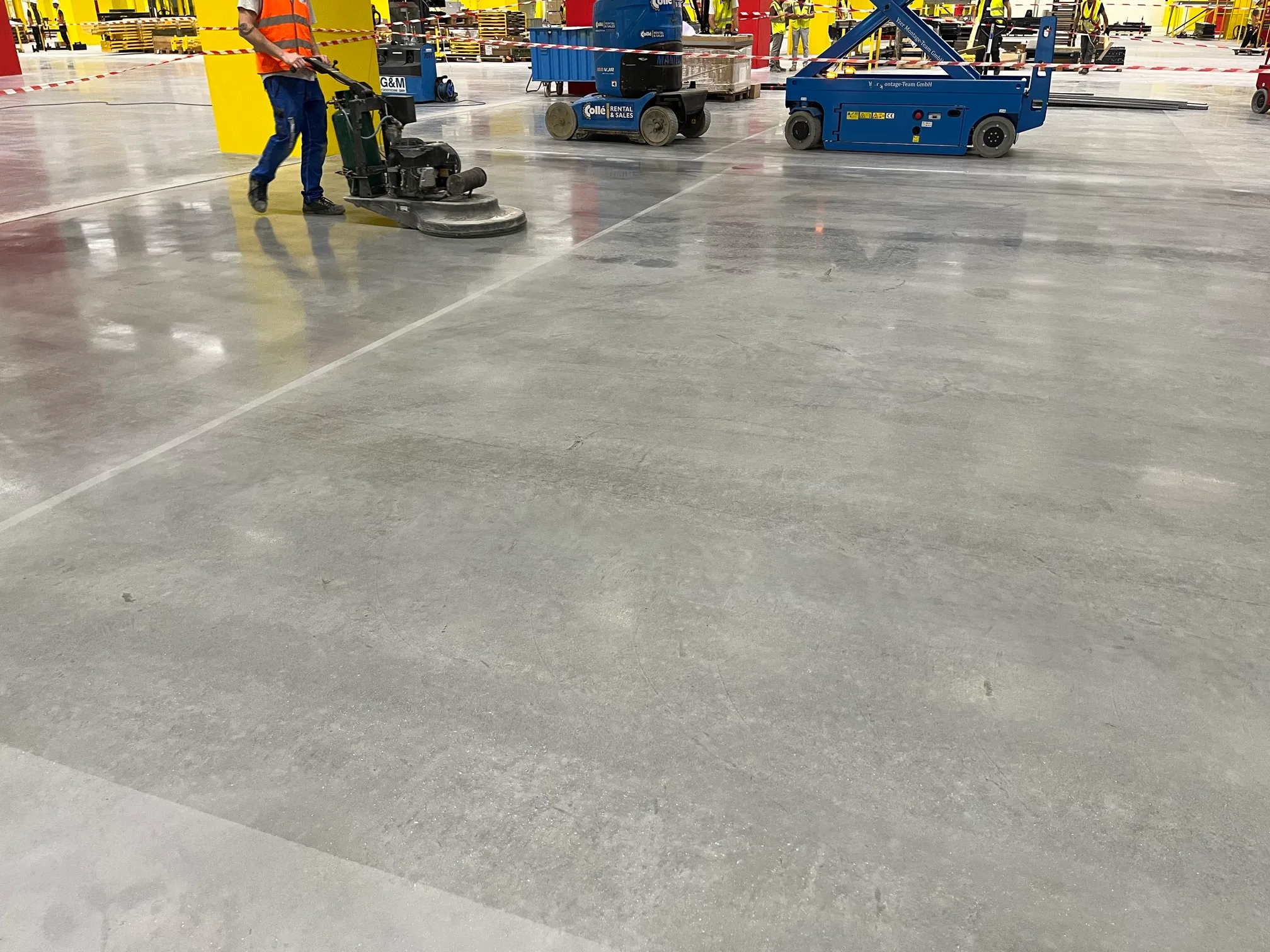 Pavimenti industriali in calcestruzzo Amazon Jesi (AN)