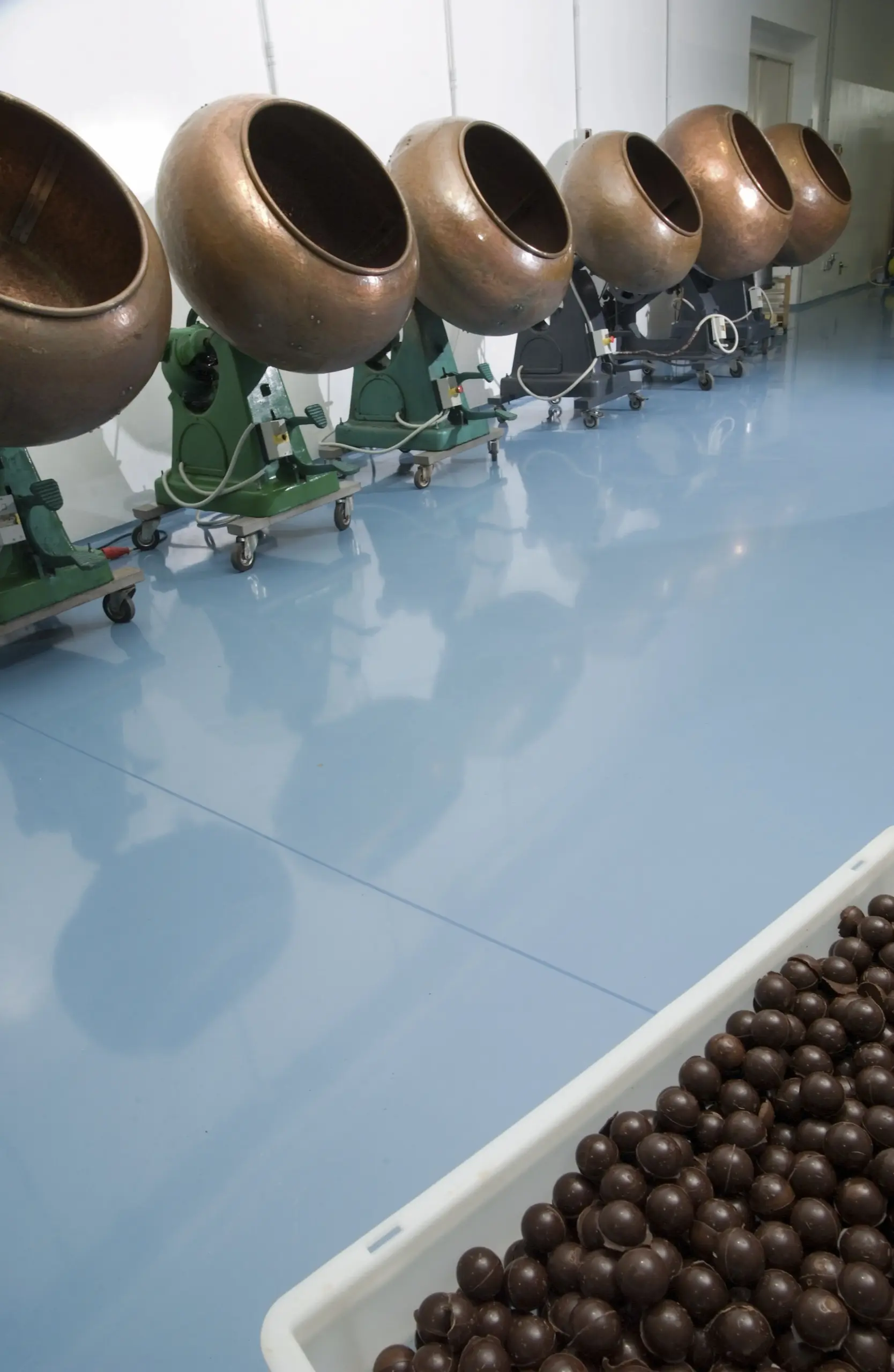 pavimenti in resina per industria lavorazione cacao e cioccolato