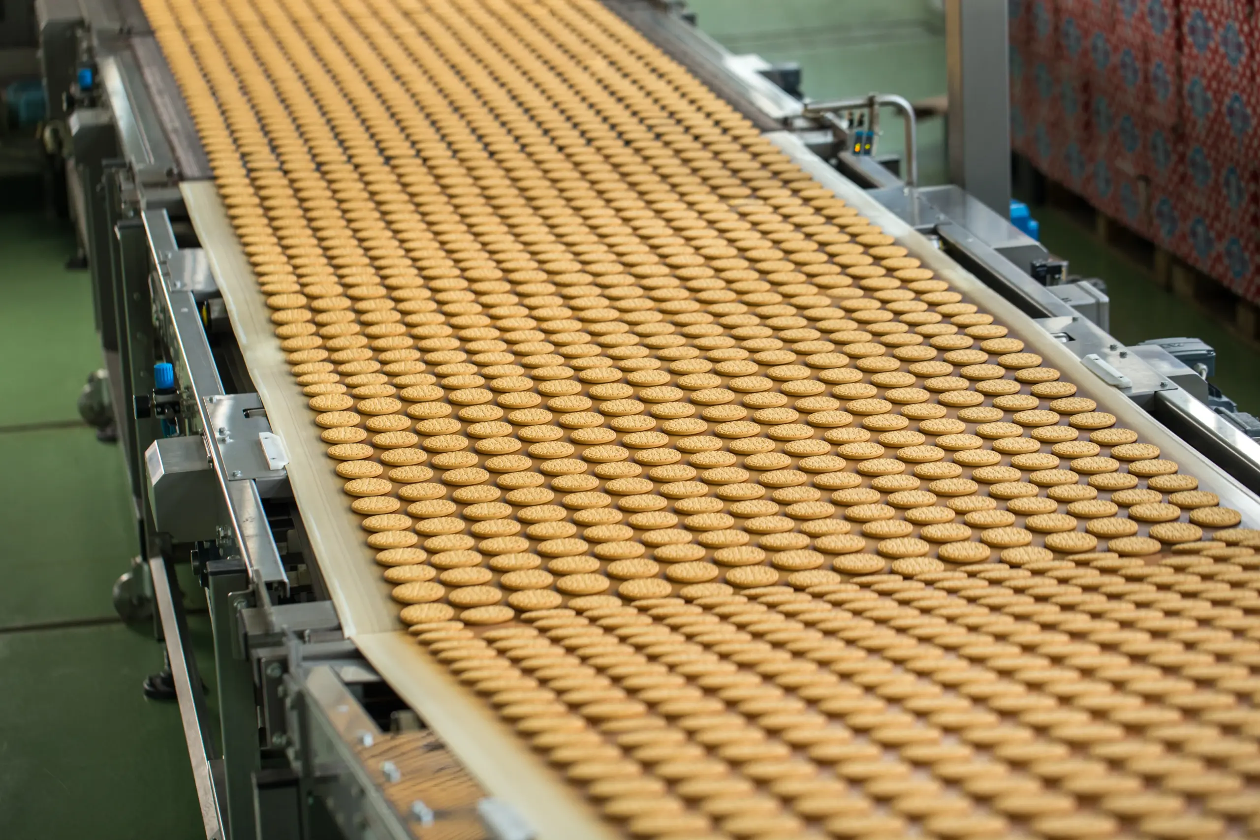 Pavimento in resina biscottificio