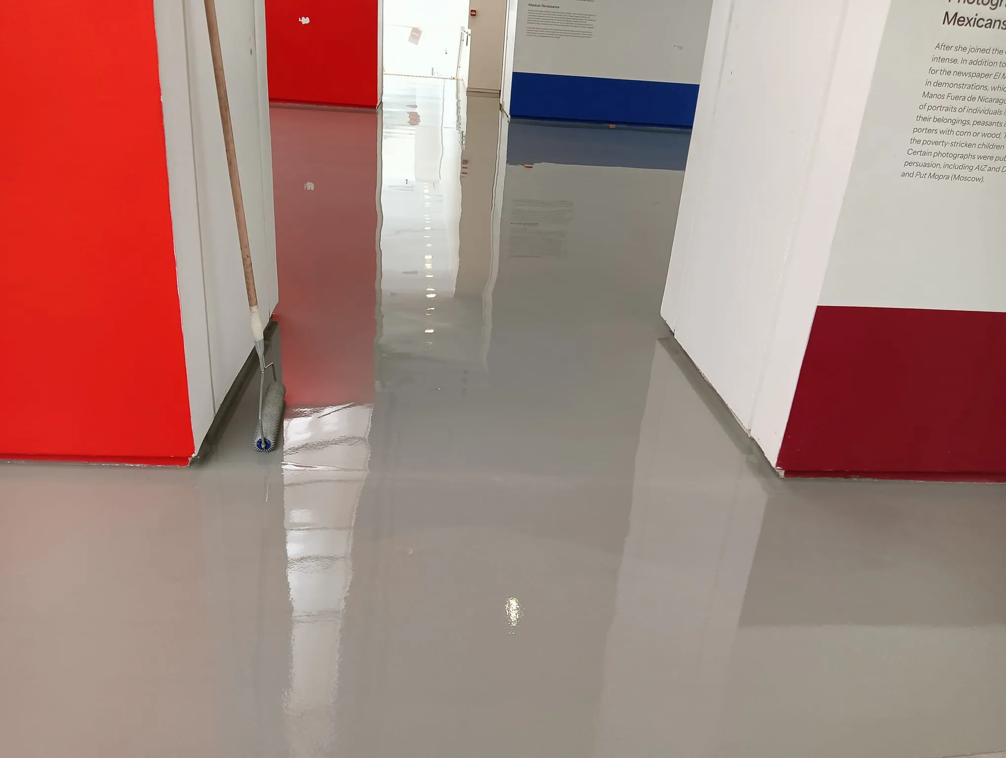 Pavimenti in resina per Jeu de Paume Parigi