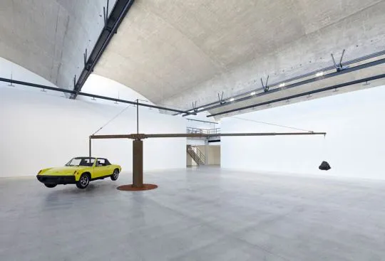 Gagosian Gallery Le Bourget Pavimenti in resina