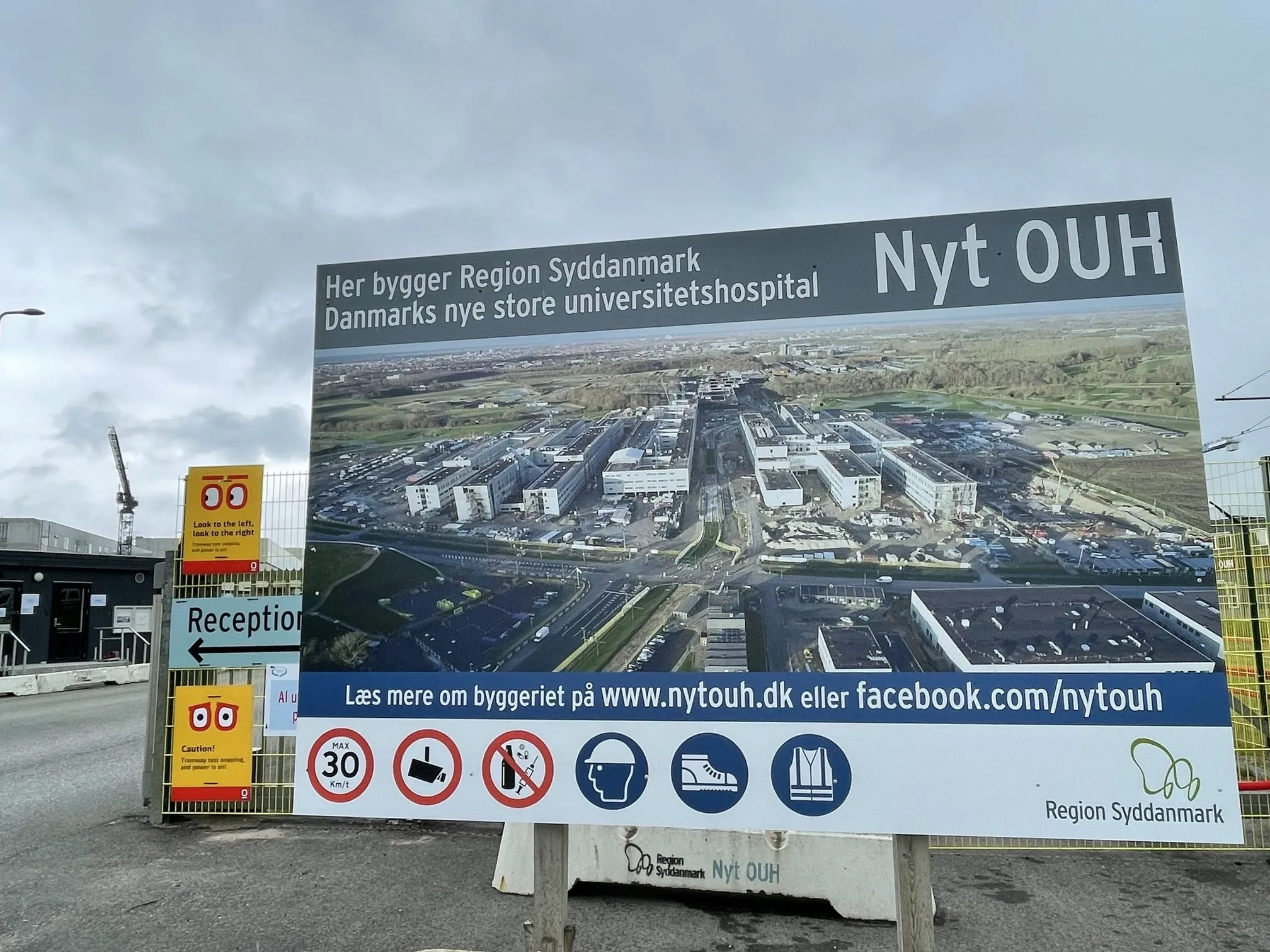 Pavimenti in resina per Ospedale Universitario di Odense Danimarca