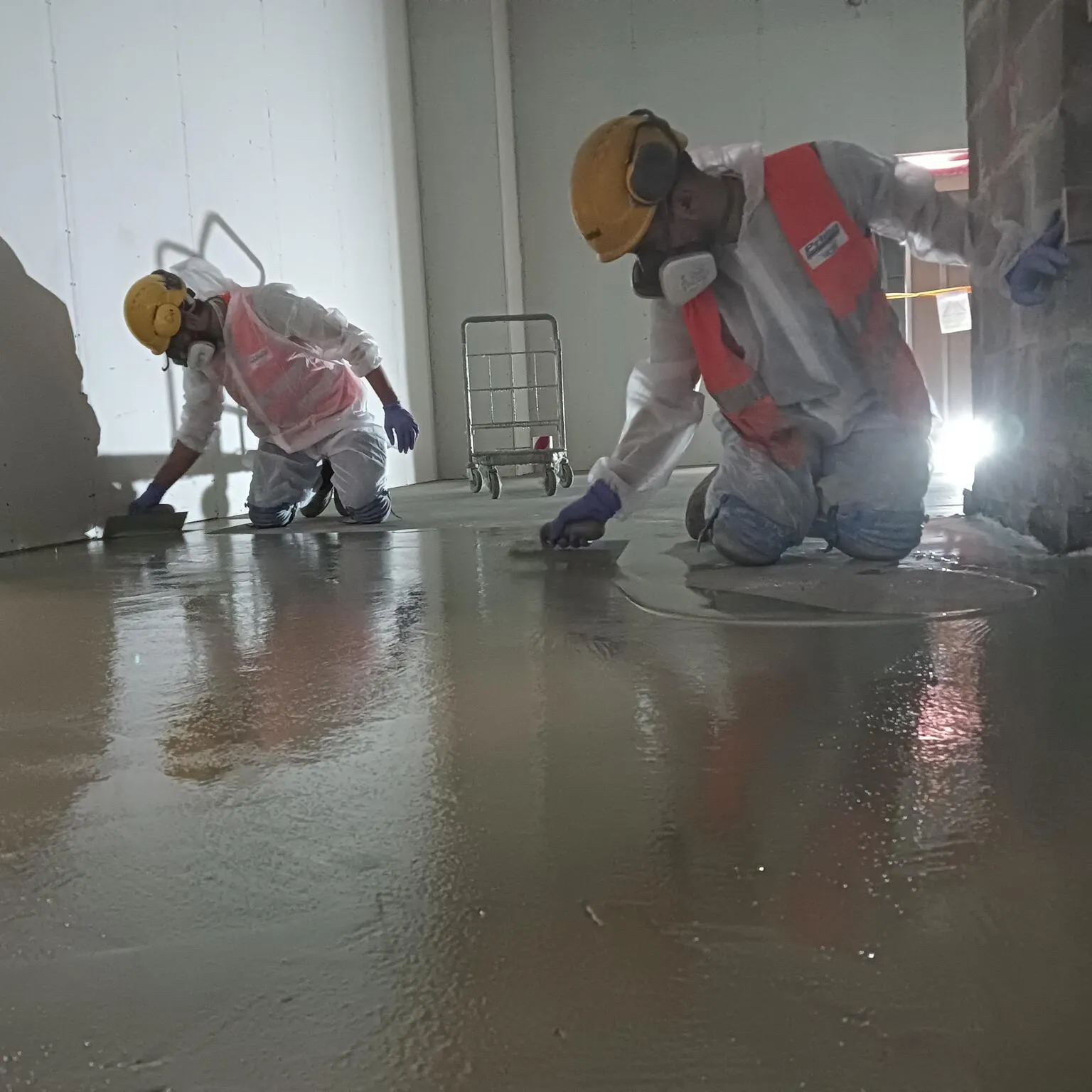 Pavimenti in resina per Ospedale Universitario di Odense Danimarca