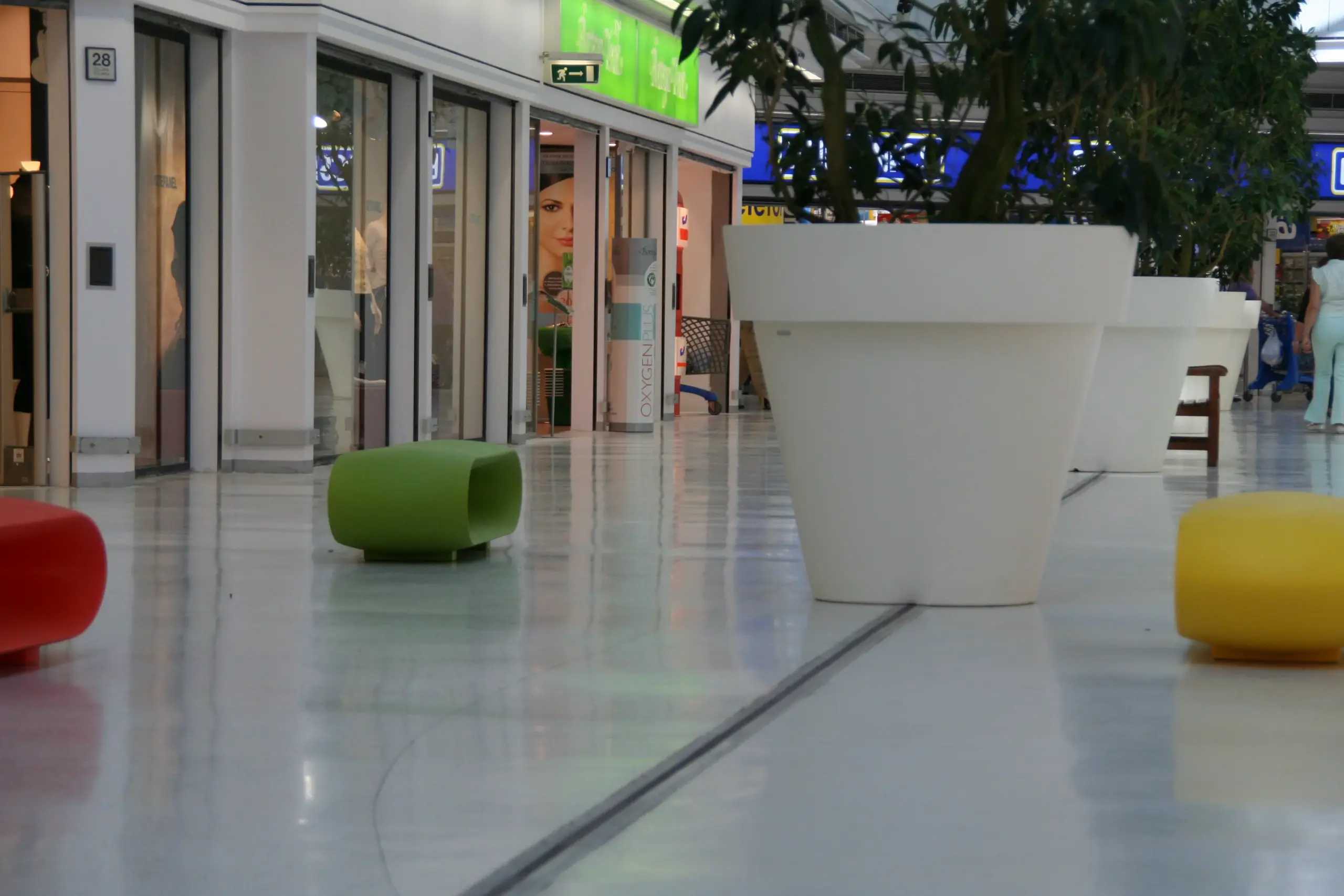 Pavimento in Terrazzo alla Veneziana Galleria Commerciale