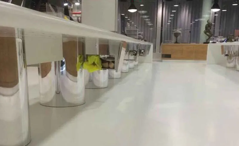 Pavimento resina aree amministrative e studi ospedalieri