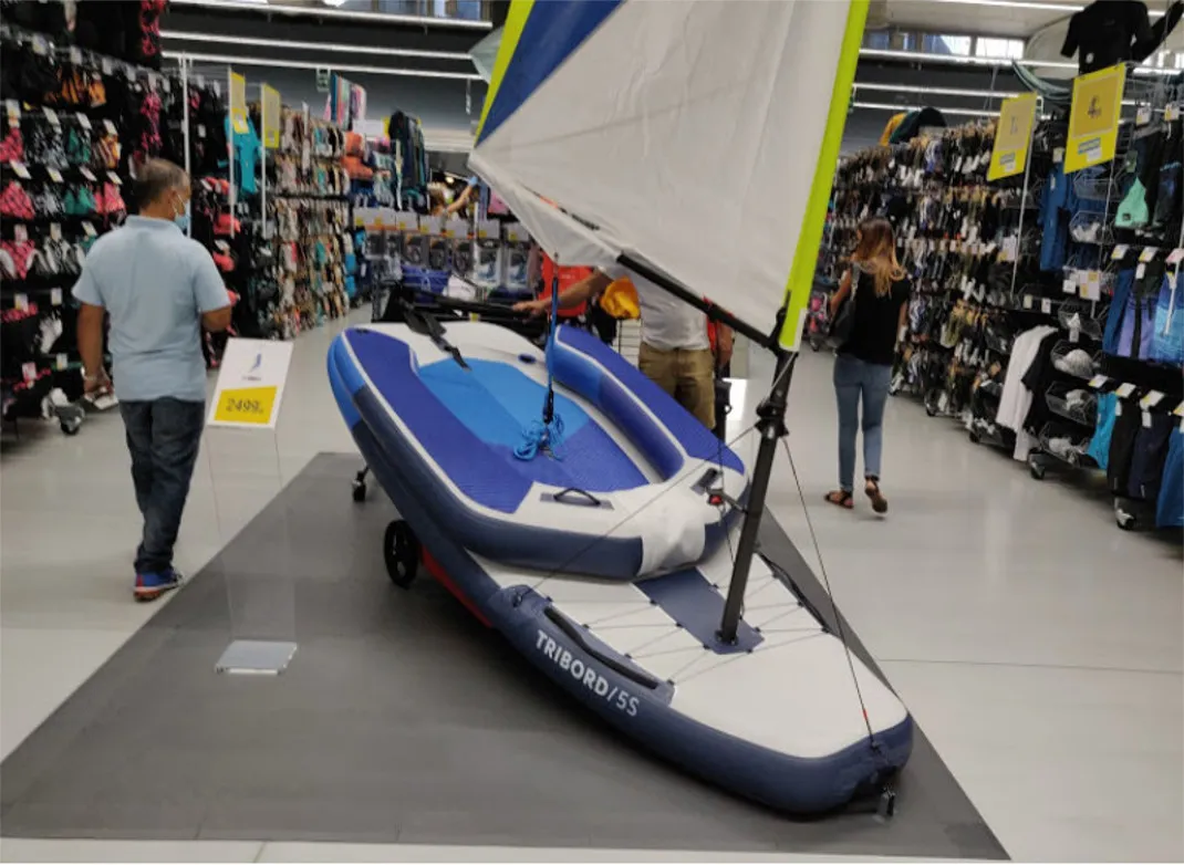 Decathlon Cagliari Pavimenti in resina customizzati