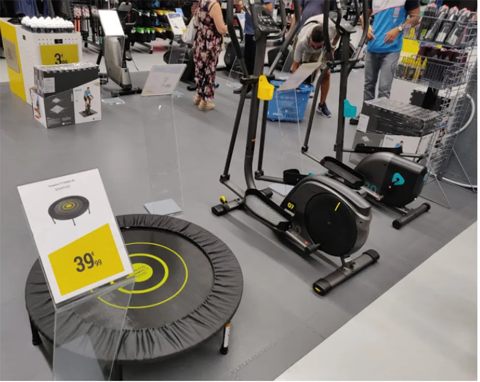 Decathlon Cagliari Pavimenti in resina customizzati