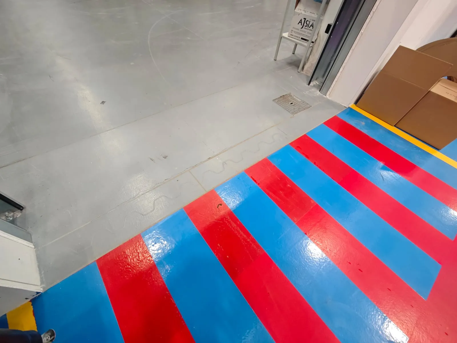 Pavimenti in resina per industria flexible packaging