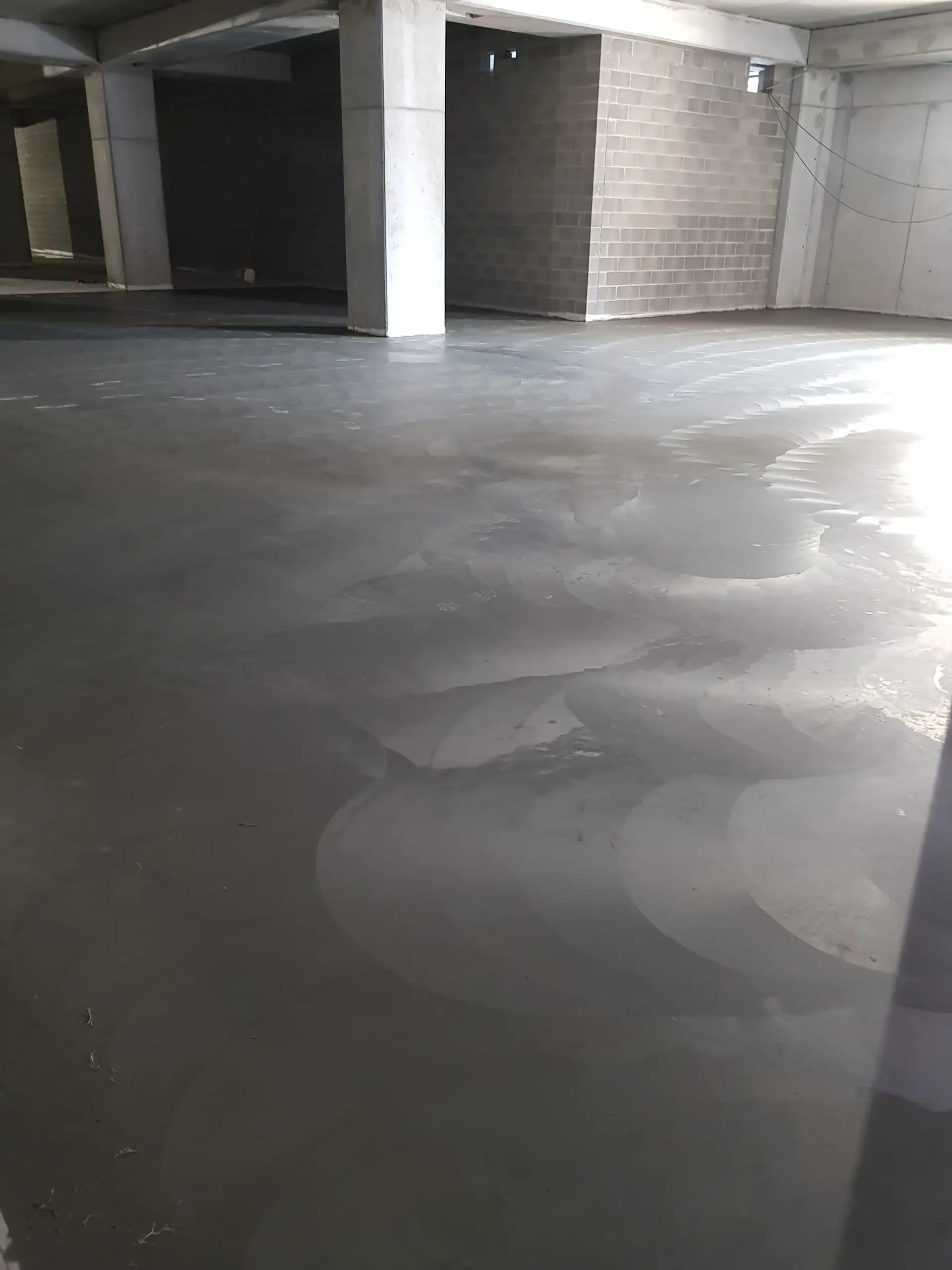 cantiere ospedale Galeazzi Milano: pavimenti industriali in calcestruzzo