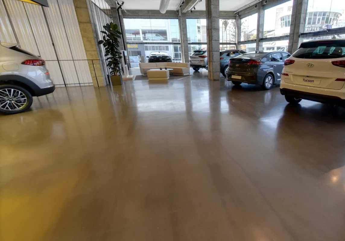 hyundai canarie pavimento in Ultratop