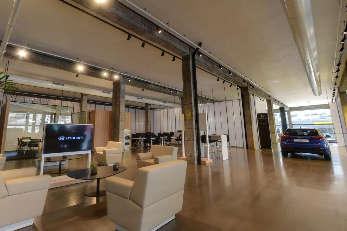 hyundai canarie pavimento in Ultratop